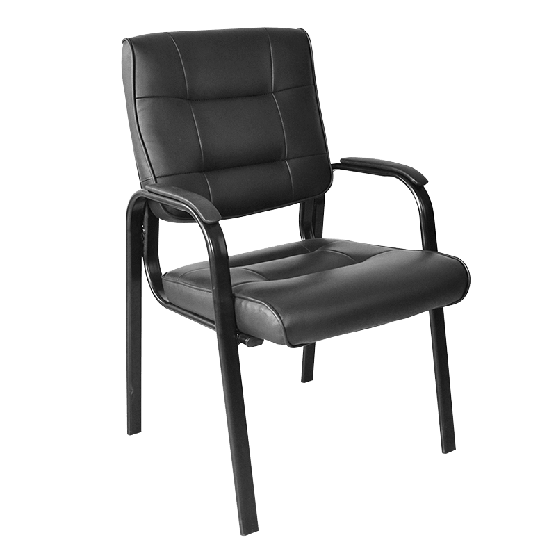 PU Mid-Back Pad Armrest Receptio Sedes pro Conferentia (y-1755)