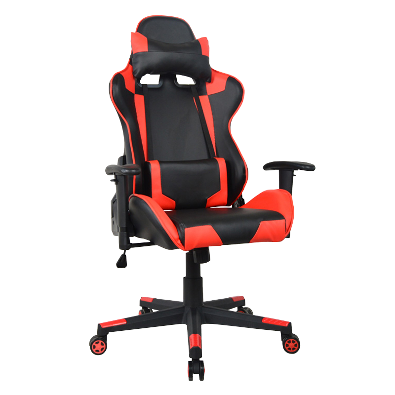 Red 2D Armrest Swivel Sport Gaming Chair(Y-2572)