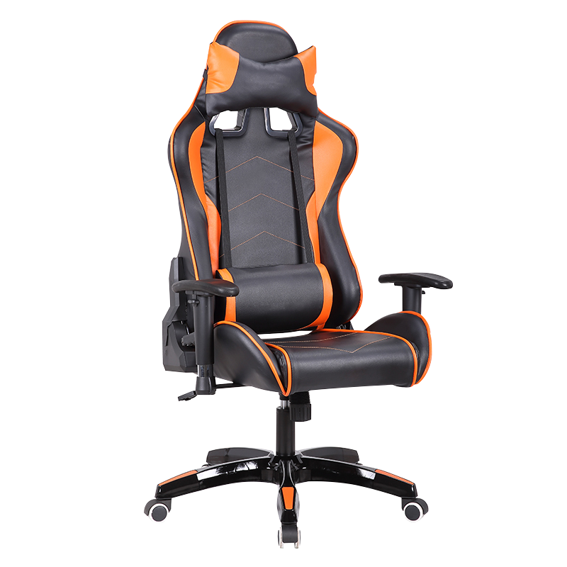 Orange Novifacta Leva Computer Video Racing Gaming Cathedra (Y-2669)