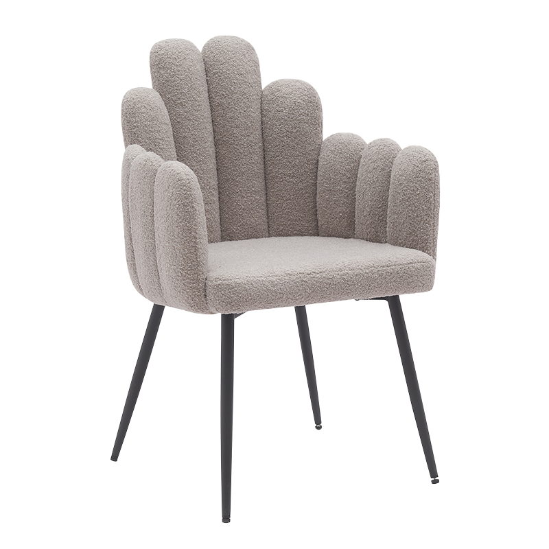 Grey Black Metal Crura Triclinio Chairs (Y-C14)