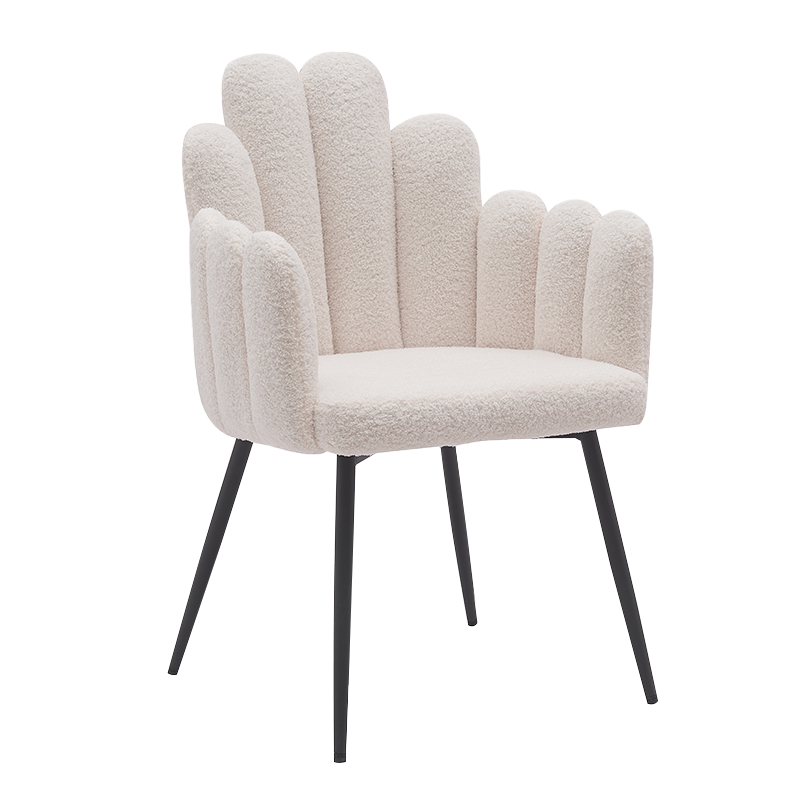 White Black Metal Crus Triclinio Chairs(Y-C14)