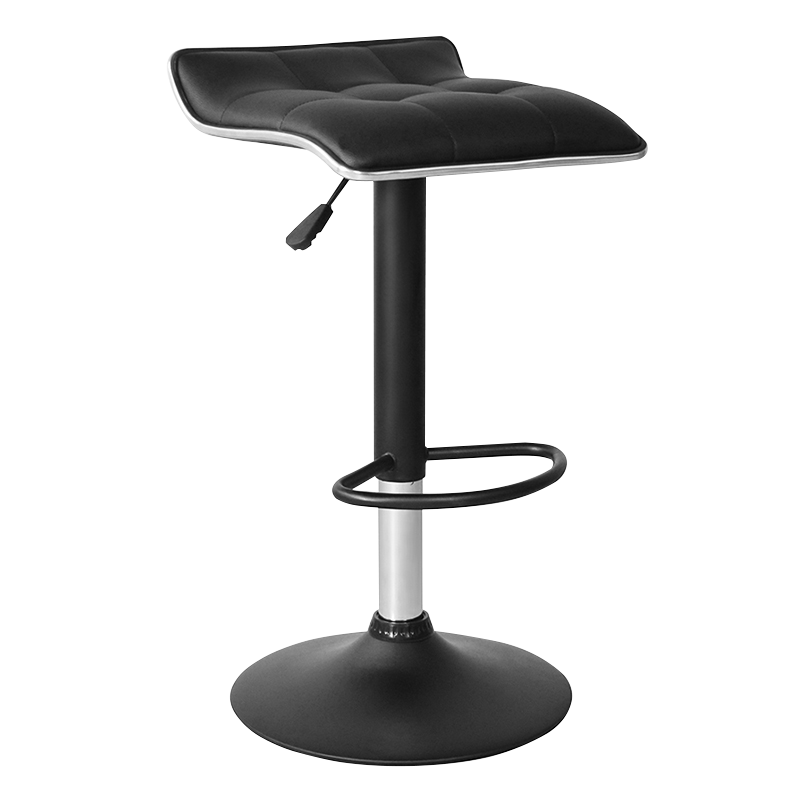 Swivel Novifacta Low Back Leather Bar Stool (GY-1044-1)