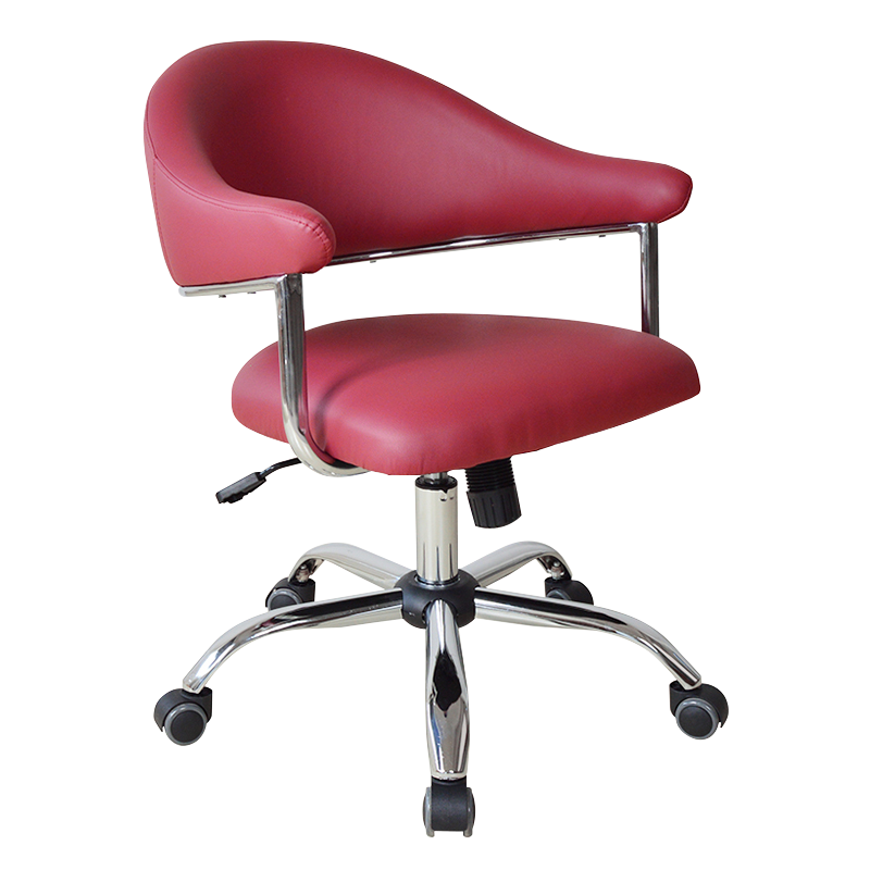 Red Height Novifacta Swivel Barber Salon Cathedra (GY-2110)