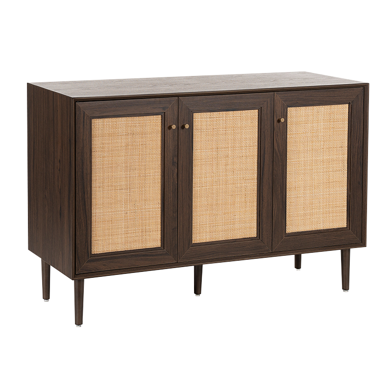 Nucis Color Wood Rattan Tres Ostia Coquina PRAECLUSIO scrinium (Y-C42)