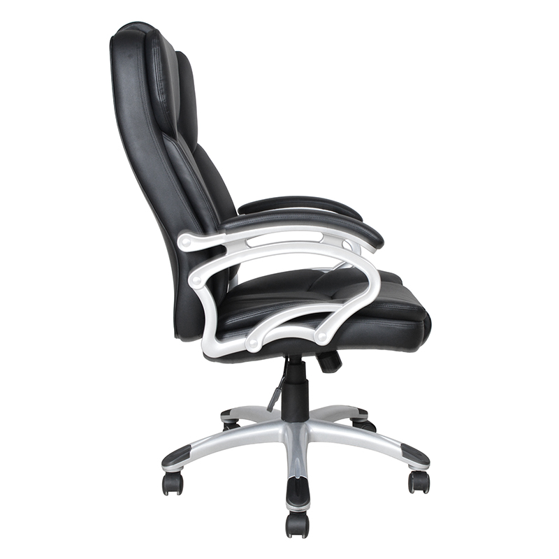 Black High Back Fixed Pad Armrest Executive Office Sedes (y-2825)