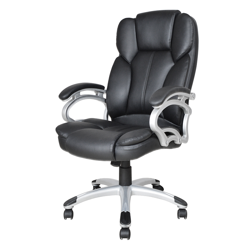 Black High Back Fixed Pad Armrest Executive Office Sedes (y-2825)