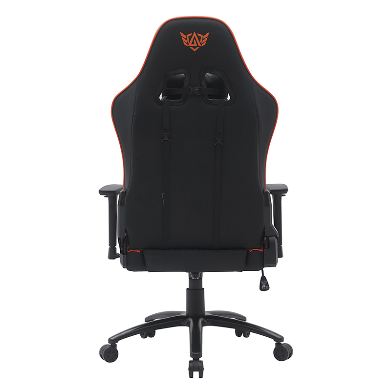 Orange Modern Swivel Ludus Cathedra cum Novifacta 3D Armrests (T-7122)