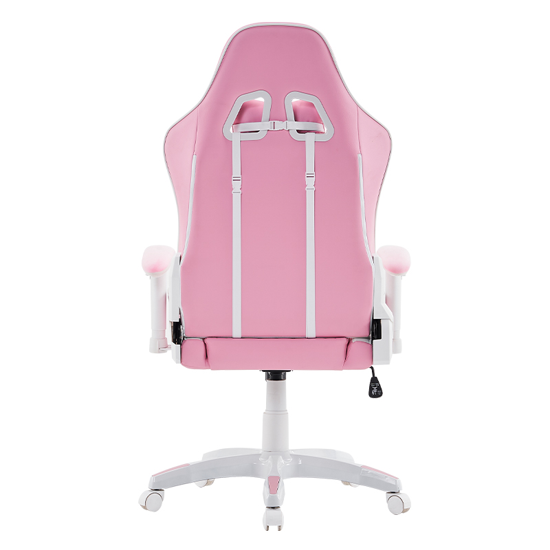 Pink Modern Swivel Ludus Cathedra cum Novifacta 3D Armrests (T-7122)