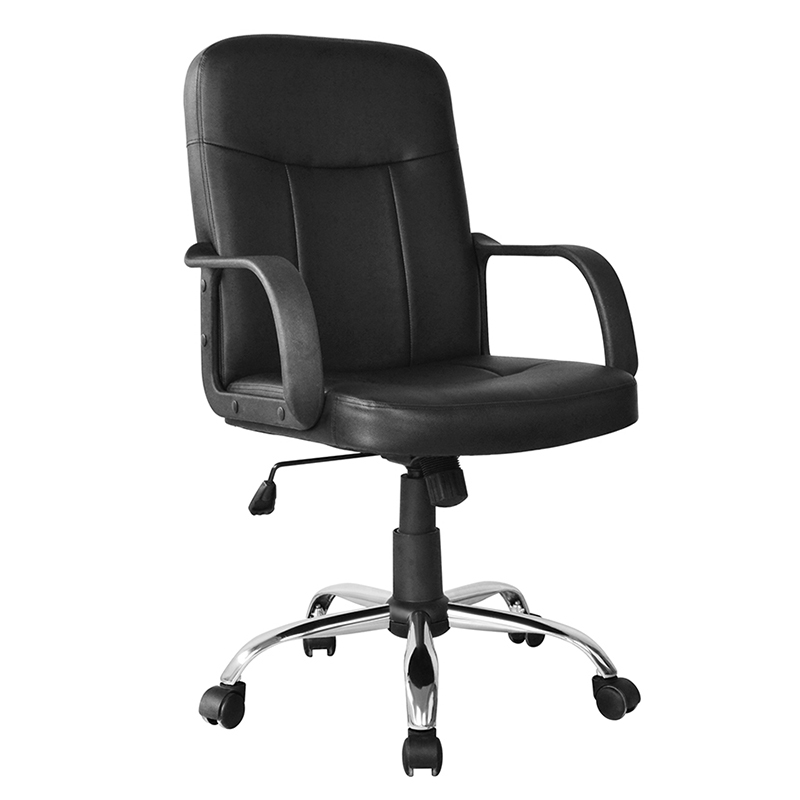 Medium Back PP Armrest Negotium officium Cathedra cum Chrome Base (Y-2744)