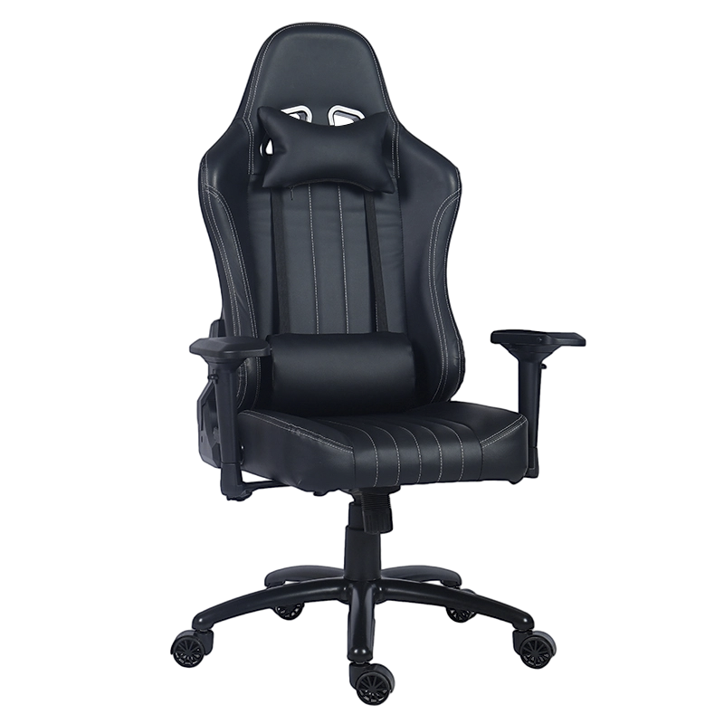 Black PU High Back 4D Armrest Racing King Gaming Chair(Y-2546)