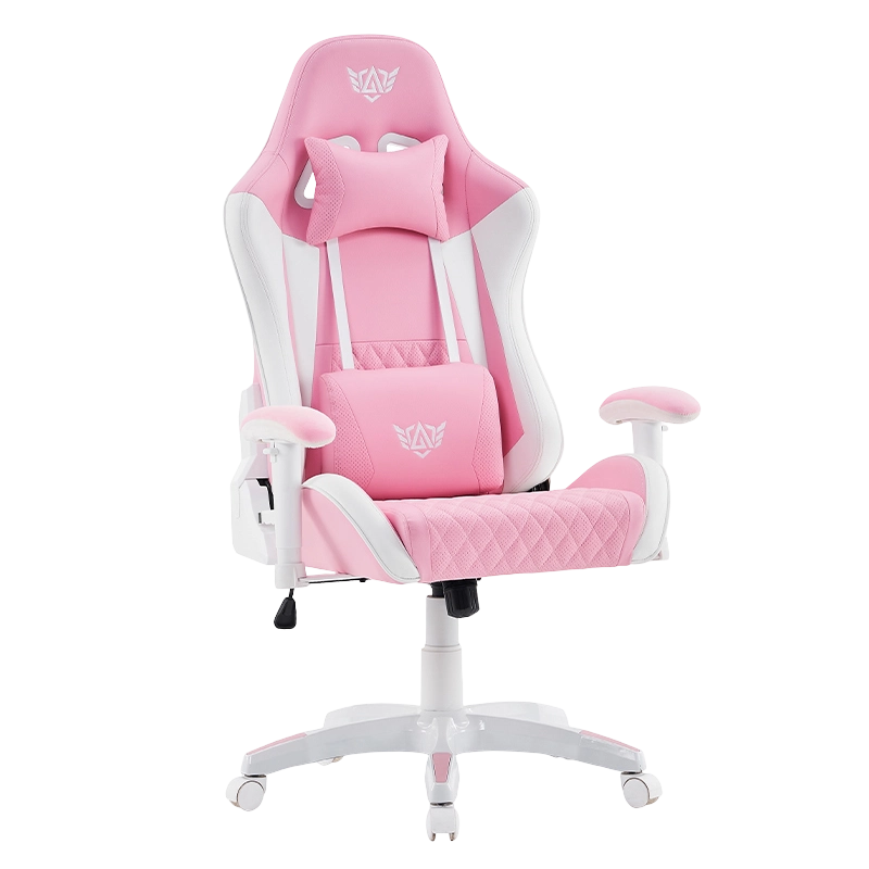Pink Modern Swivel Ludus Cathedra cum Novifacta 3D Armrests (T-7122)