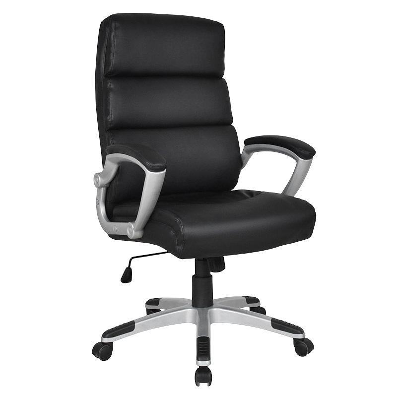 Black High Back Painting Padded Armrest Boss Office Cathedra (y-2725)