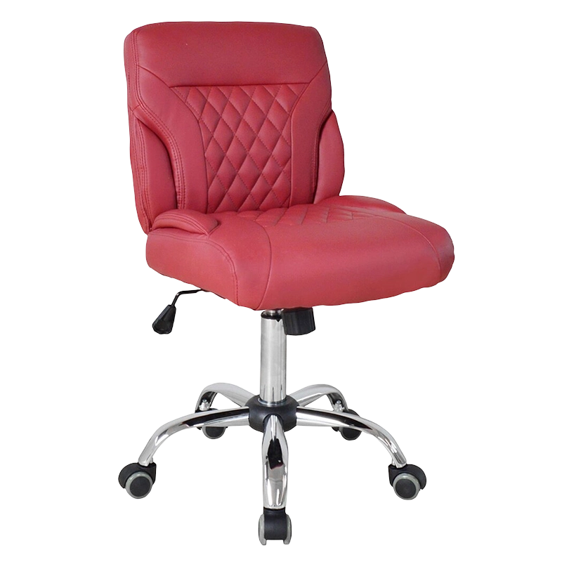 Burgundia Height Adjustable Simple Armless Swivel Barber Salon Cathedra (GY-2133)